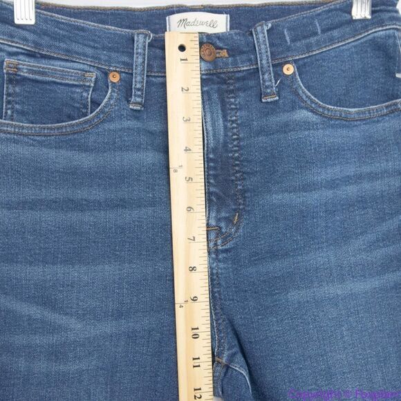 NEW Madewell 10" High-Rise Skinny Jeans in Wendover Wash: TENCEL™, 28 - Picture 10 of 16